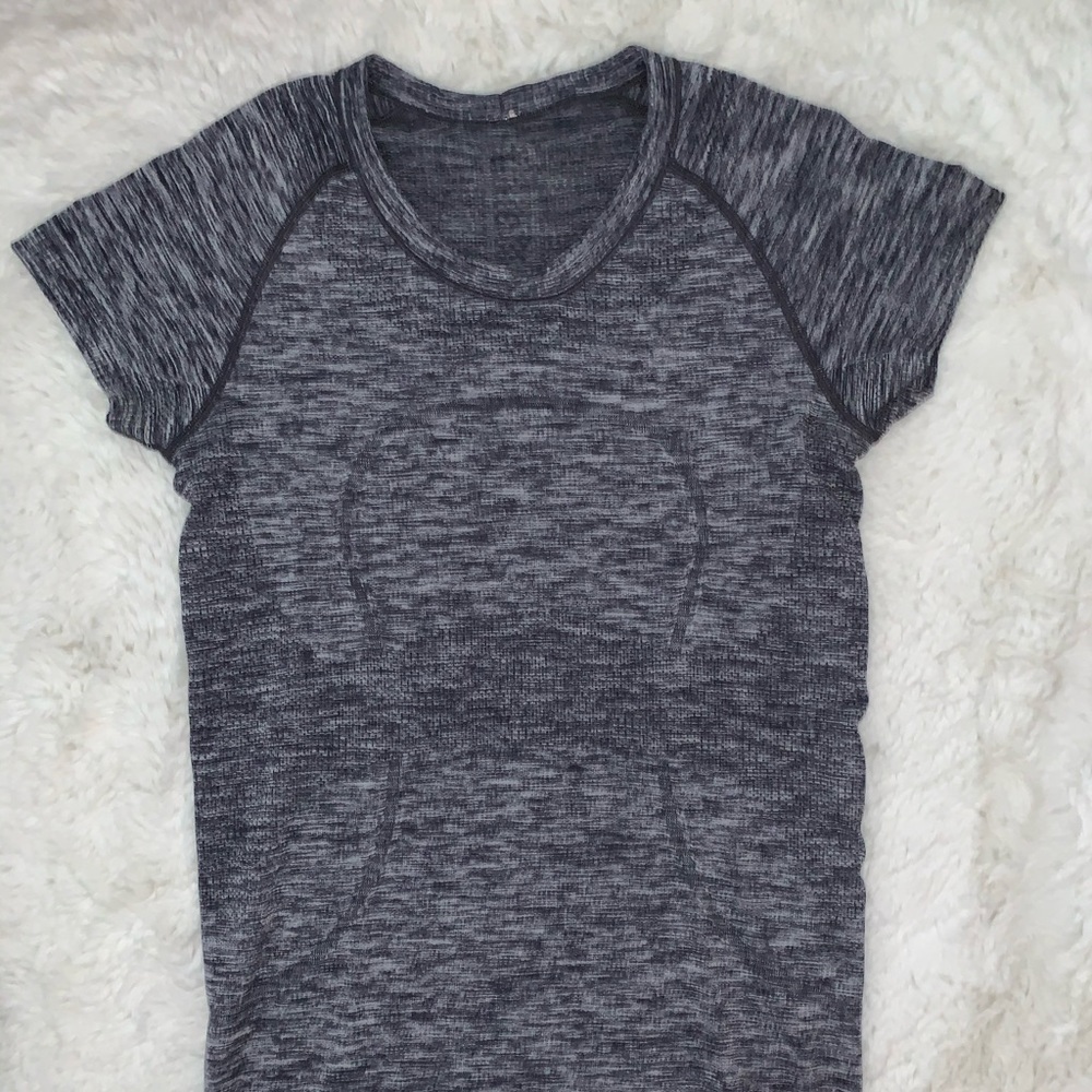 Lululemon dark purple/grey shirt